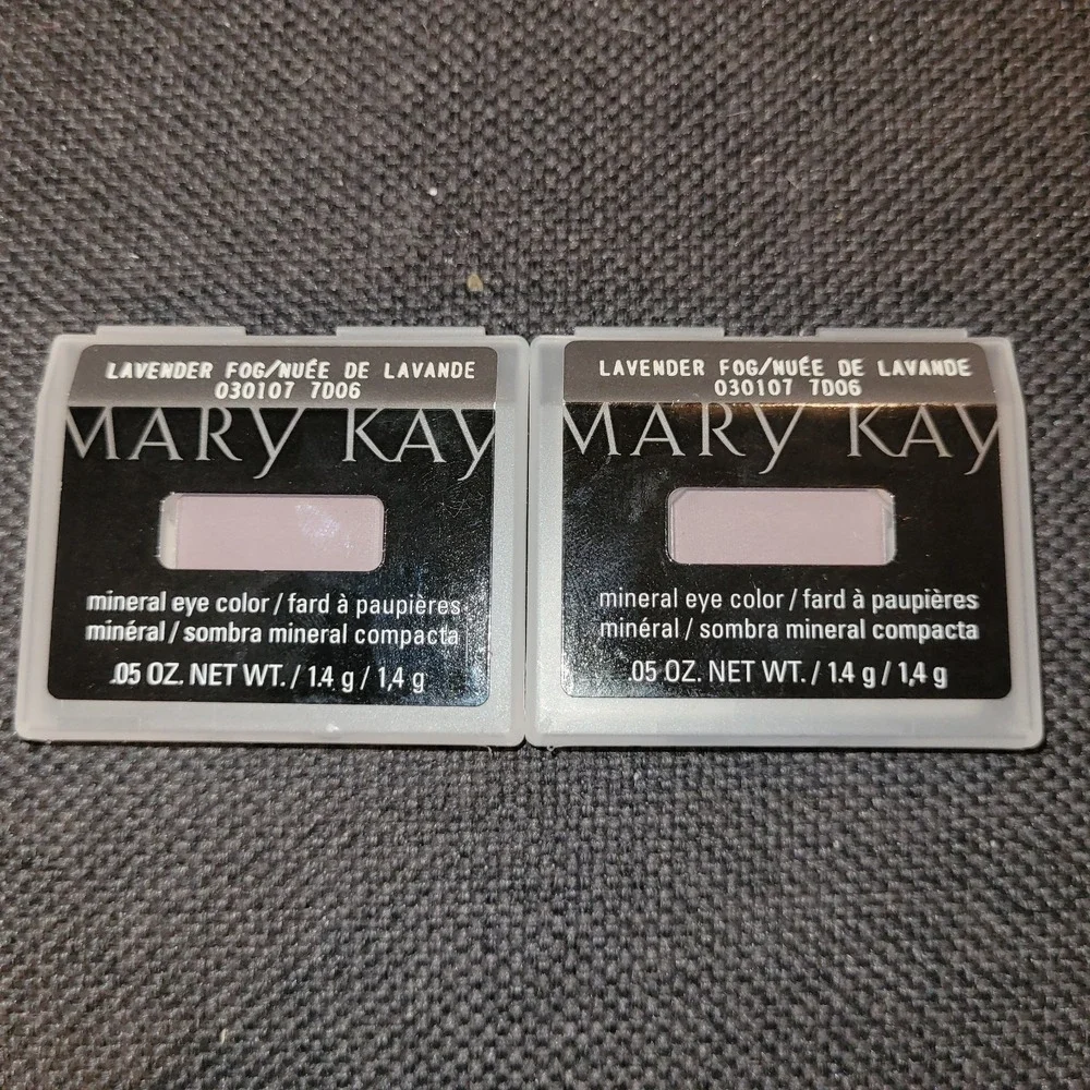 Mary Kay Mineral Eye Color Lavender Fog 030107 Lot Of 2